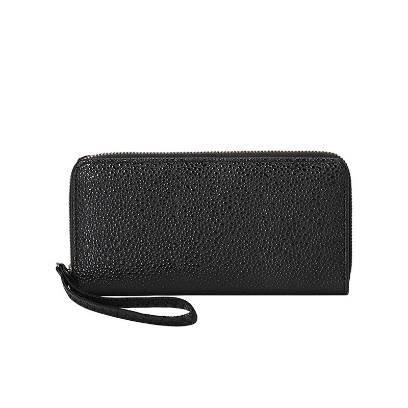 Ví Màu Trơn Thiết Kế Đơn Giản Có Hai Ngăn Đựng Tiền Xu 2022 Cho Nữ