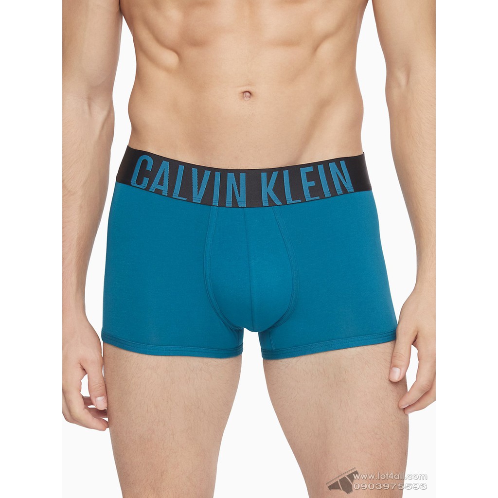 [CHÍNH HÃNG] Quần lót nam Calvin Klein NB1042 Intense Power Cotton Trunk Corsair