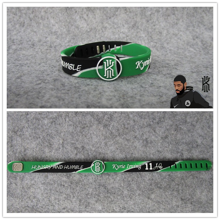 Vòng Tay Thể Thao Bóng Rổ Số 11 star Kyrie Irving Có Thể Điều Chỉnh Bằng Silicon