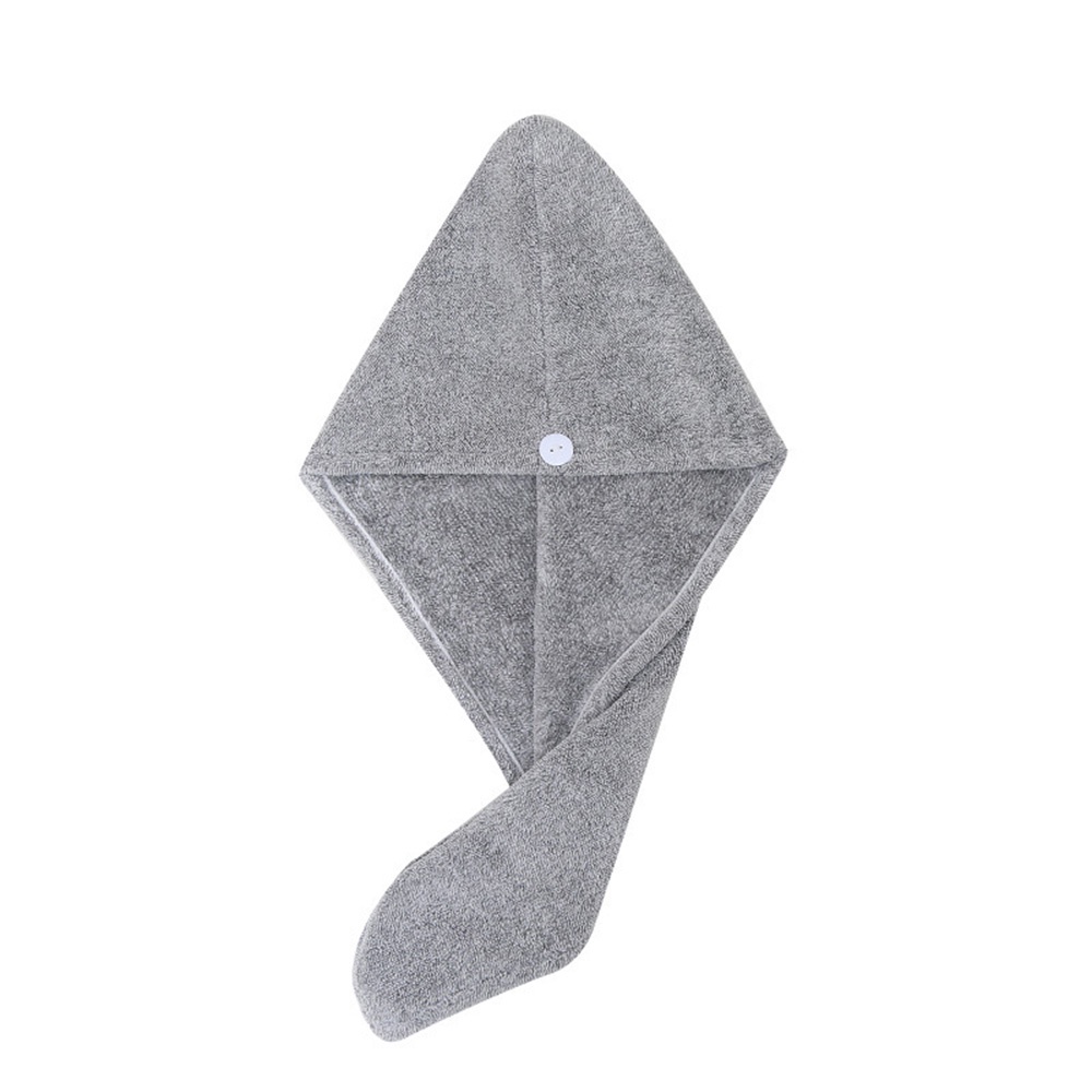 Khăn Trùm Đầu Bằng Sợi Than Tre Siêu Thấm Hút Nhanh Khô Tiện Dụng