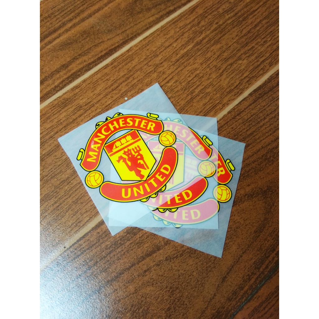 Hình in chuyển nhiệt hình ủi áo - Logo Manchester United