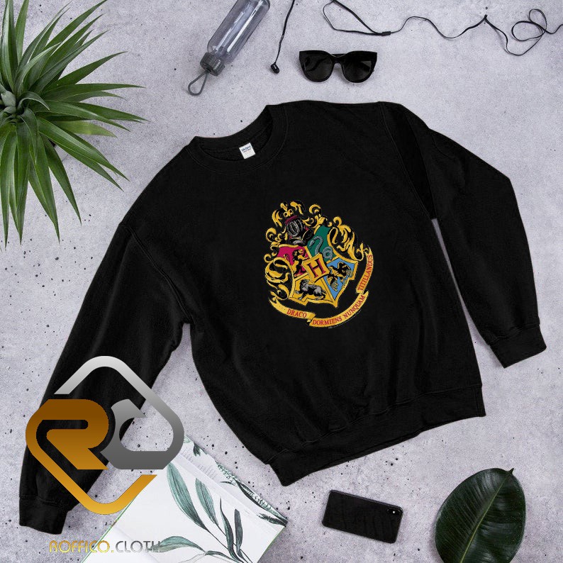 Áo Khoác Sweater In Logo Harry Potter Độc Đáo