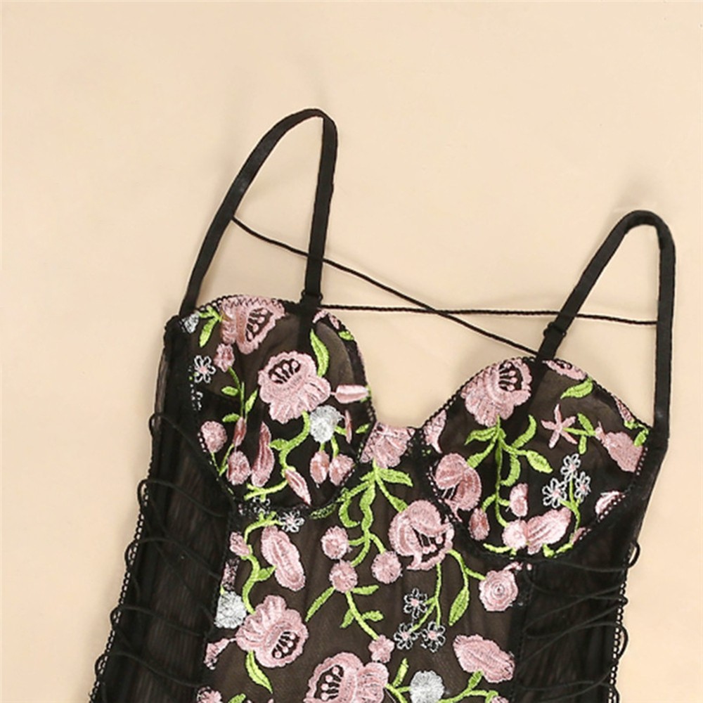 Áo liền quần Ren Hoa Gợi Cảm Cho Nữ | BigBuy360 - bigbuy360.vn