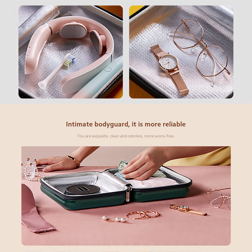 Xiaomi Youpin From   Xiaoda Máy Khử Trùng Thông Minh Chiếu Tia UV Có Màn Hình Cảm Ứng Chống Thấm Nước