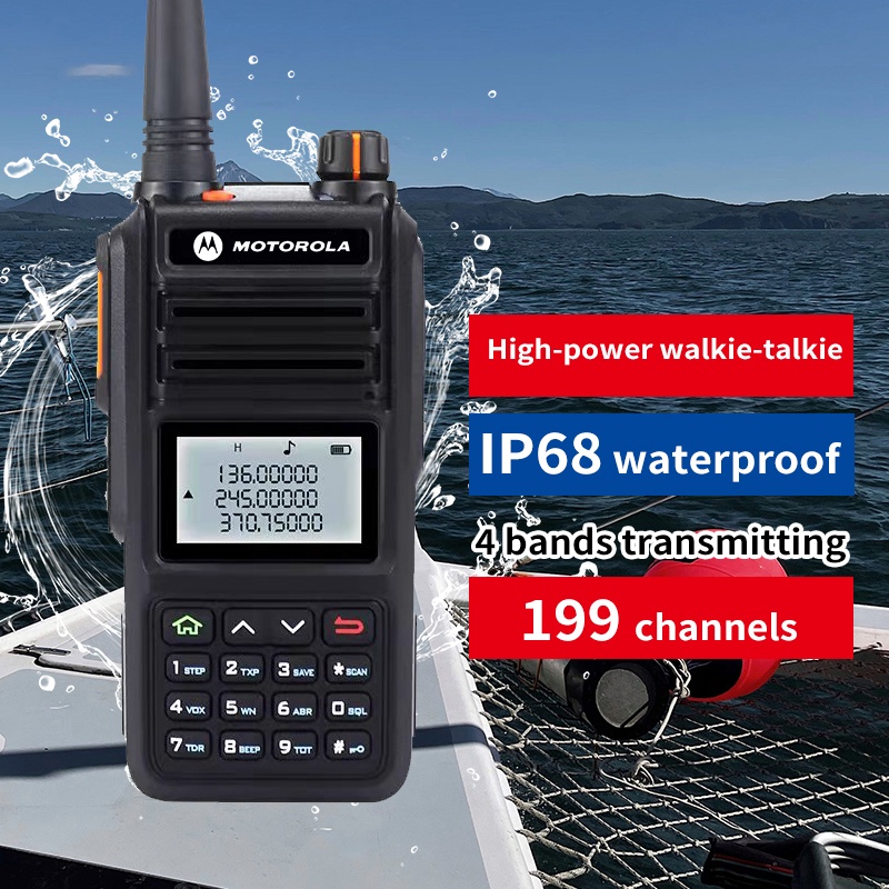 Bộ đàm Motorola 25W 1-50 km chống thấm nước chất lượng cao