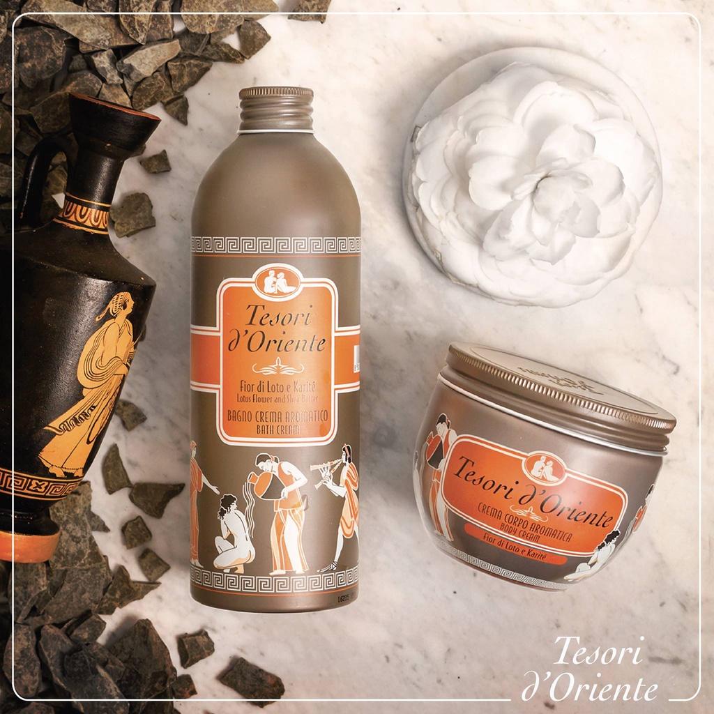 (Có tem chống giả) Kem Dưỡng Thể Tesori D' Oriente Hương Nước Hoa 300ml - Hoa Sen