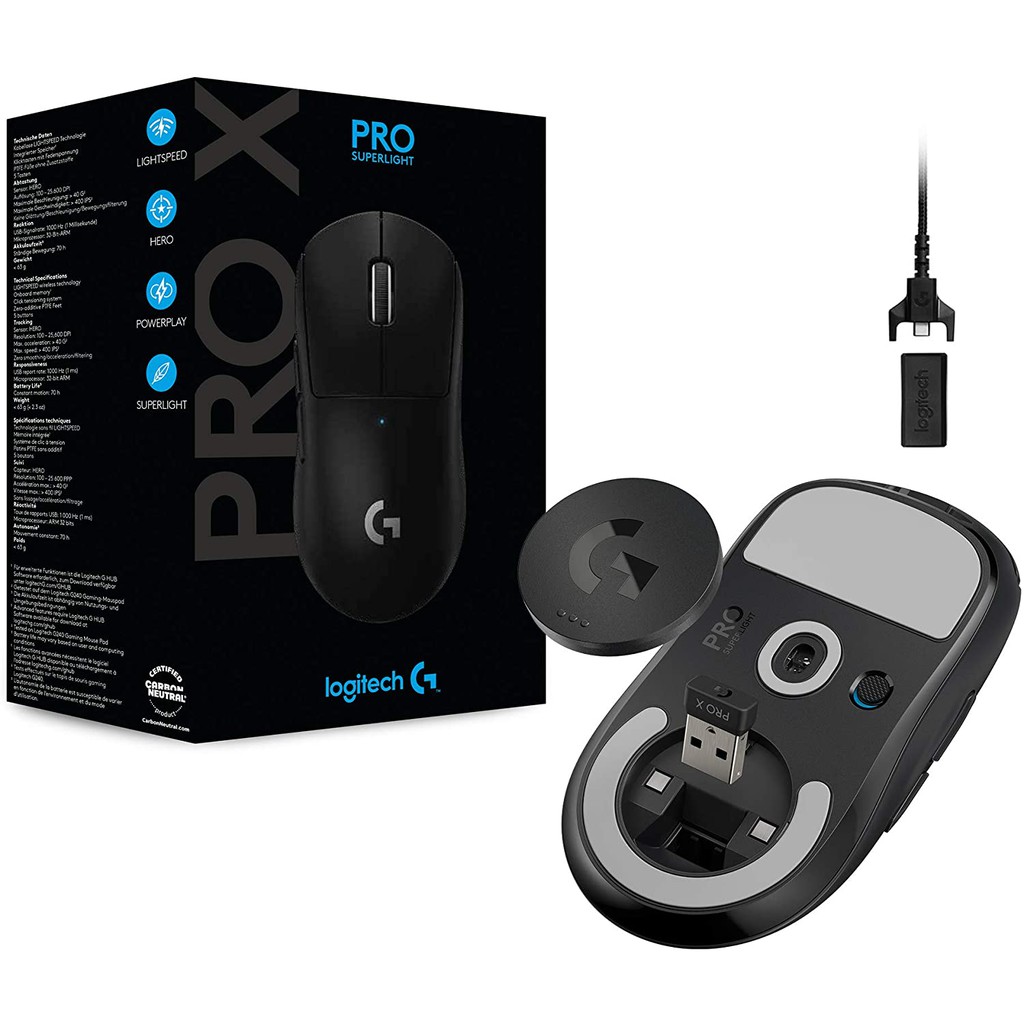 Chuột Không Dây Logitech G PRO X Superlight Hàng Chính Hãng