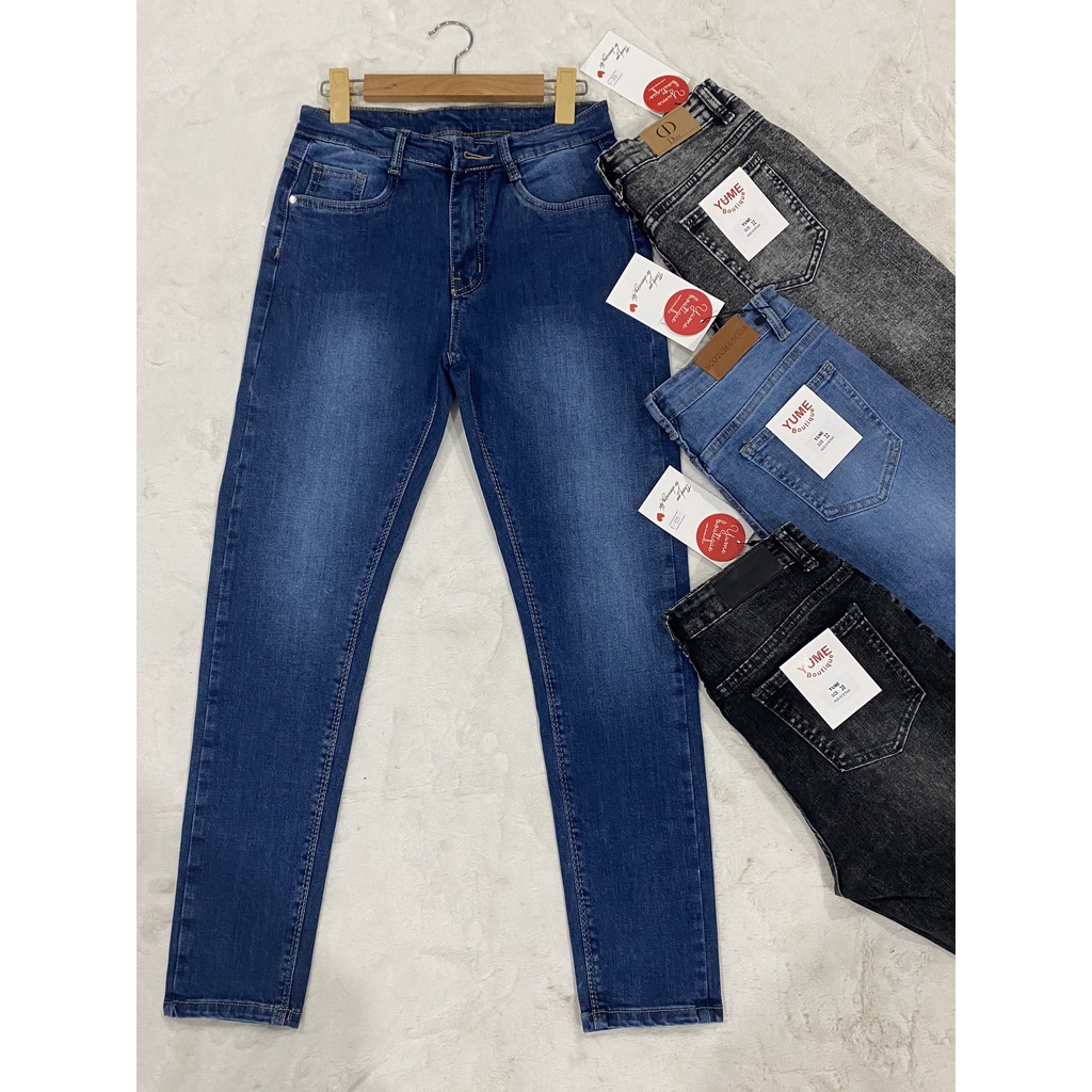 Jeans Nữ Cao cấp, BigSize  FREESHIP khi mua hàng. Vải dày và co giãn.YuMe -MS:042