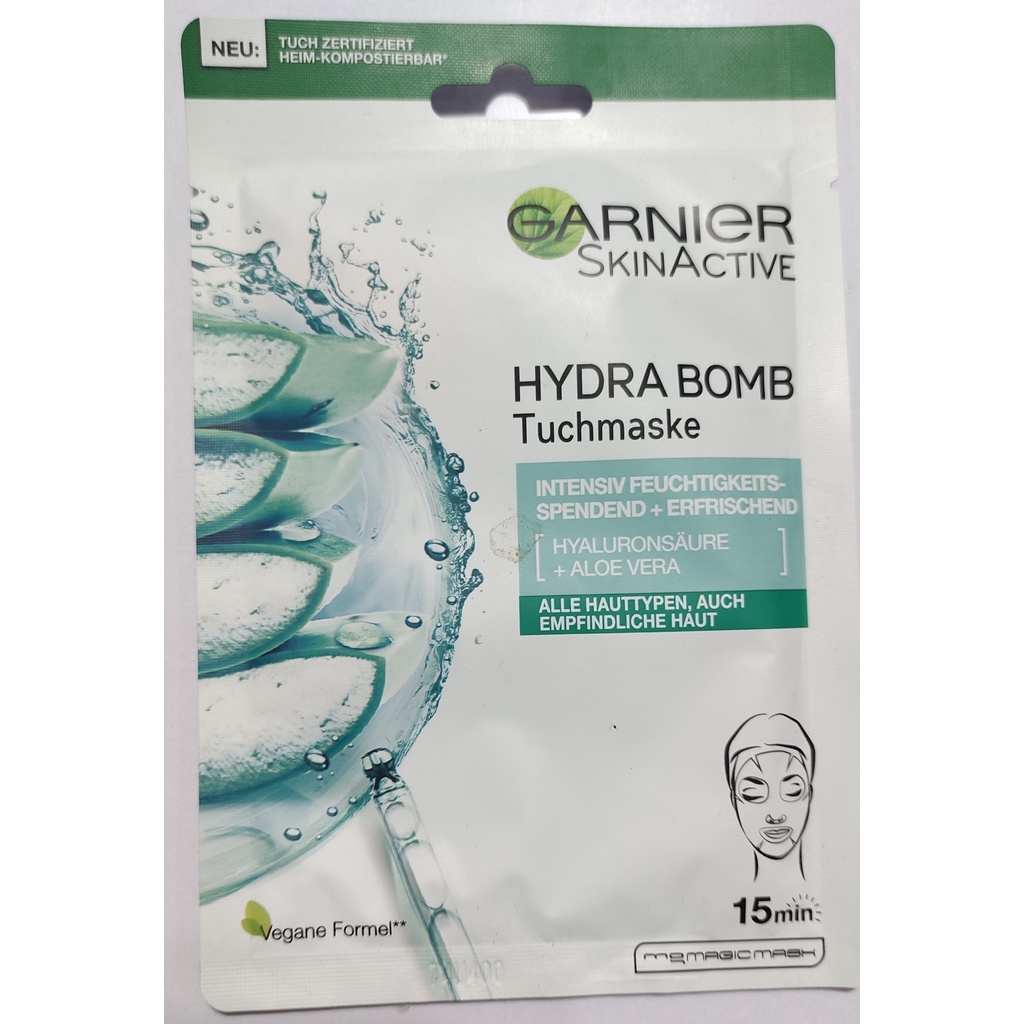 MẶT NẠ HUYẾT THANH TRẮNG DA GARNIER CHUẨN ĐỨC