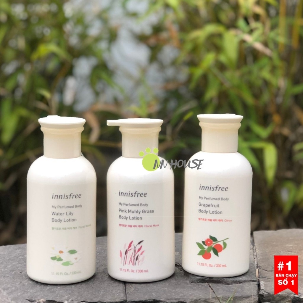 Sữa dưỡng thể body hương nước hoa Innisfree My Perfumed Body Lotion dưỡng ẩm toàn thân - NN HOUSE