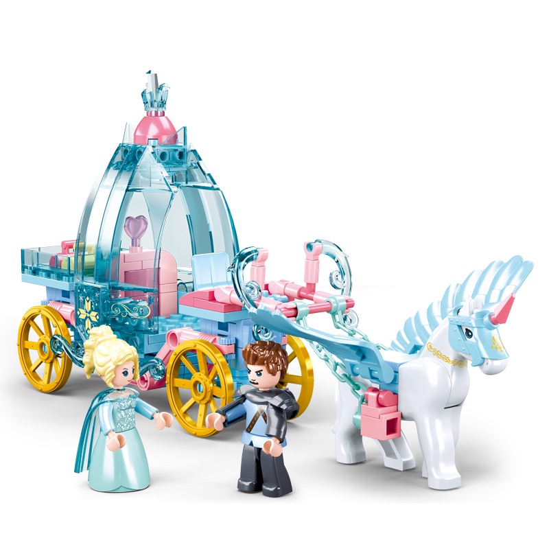 191 Khối LEGO Xếp Hình Công Chúa Băng Giá Sluban M38-B0896