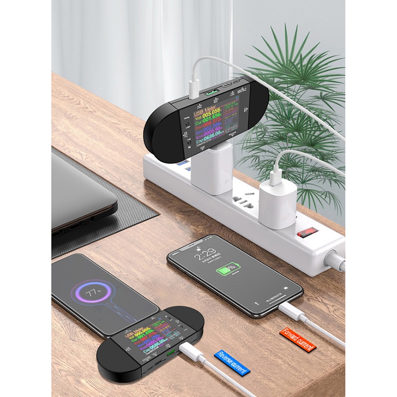 Thiết Bị Kiểm Tra Điện Áp Ud24 USB Type-C 2.4Inch