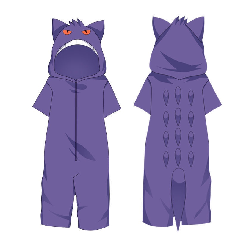 Bộ Đồ Ngủ Pijama Hai Chiều Tay Ngắn In Hình Anime Pokemon Thời Trang Mùa Hè Mặc Ở Nhà Dành Cho Cặp Đôi