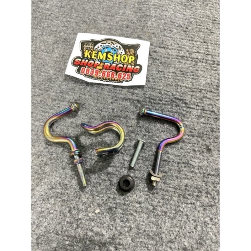 Combo 3 Móc Treo Đồ Xe Máy Titan đẹp