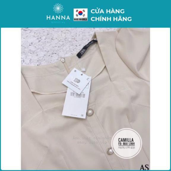 Đầm đuôi cá tay bồng đính cúc ngọc/Váy hàn quốc cúc ngọc đuôi cá - HANNA - Hannah Store | WebRaoVat - webraovat.net.vn