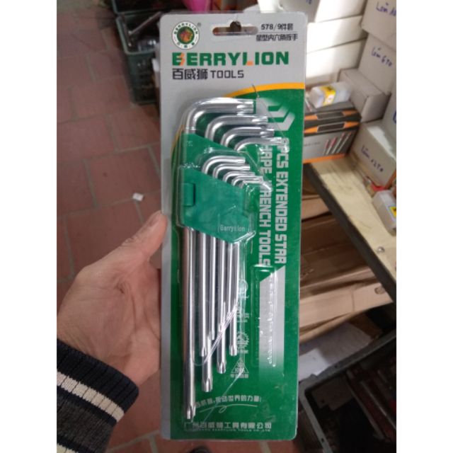 Bộ lục giác hoa khế Berrylion đủ số