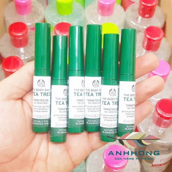 Gel Thâm Mụn The Body Shop Tea Tree Targeted Gel