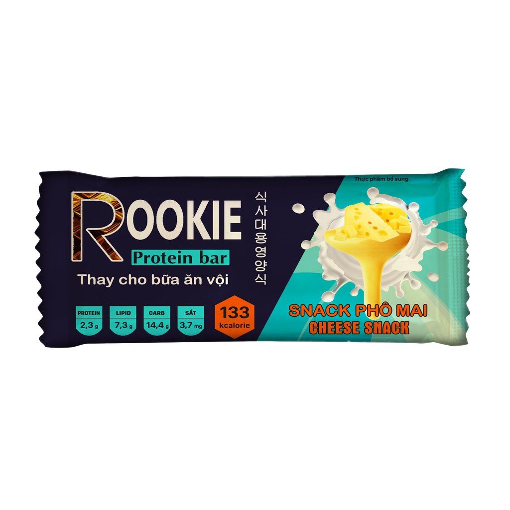 Đồ ăn vặt Thanh năng lượng Rookie Bar – Set 5 thanh – Vinacacao