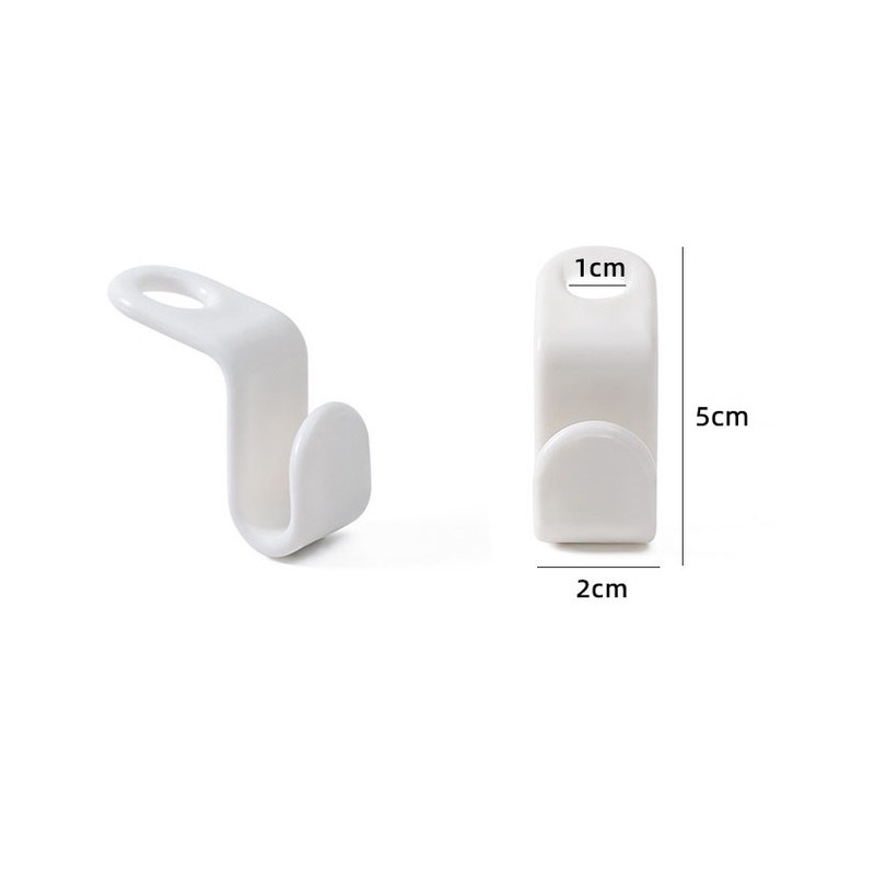 Set 5 Móc Nhựa Treo Đồ Đa Năng Tiết Kiệm Không Gian