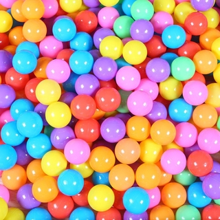 100pcs Plastic Balls for Playpen Baby Kids Toys Multicolor Ocean Pit Balls