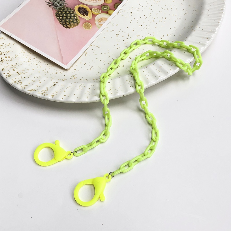 Dây Đeo Kính Chống Thất Lạc Bằng Acrylic Màu Kẹo Thời Trang Hàn Quốc Cho Nữ