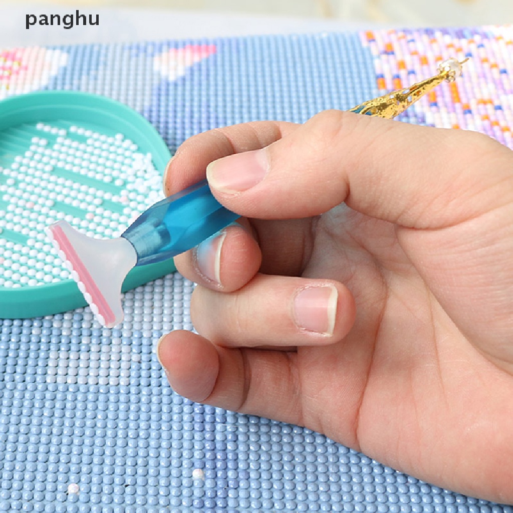 Bút đính đá kèm 6 đầu bút tùy chọn màu sắc chất lượng cao