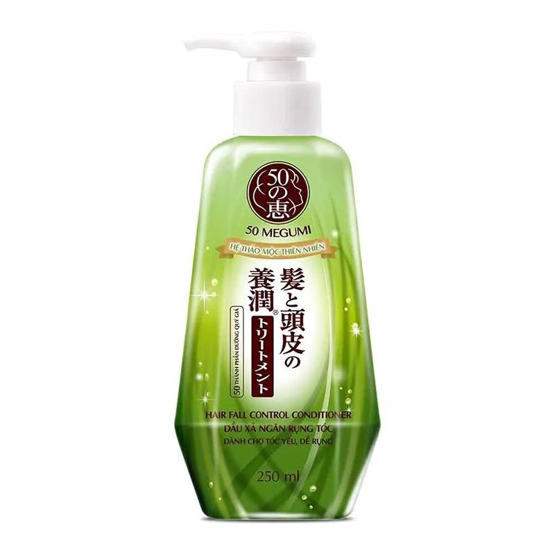 Dầu xả Megumi Hair Fall Control ngăn rụng tóc dành cho tóc yếu 250ml