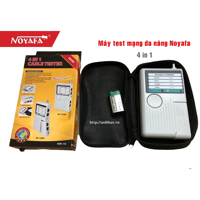 Máy test mạng đa năng Noyafa NF-3468  hàng nhập khẩu chính hãng