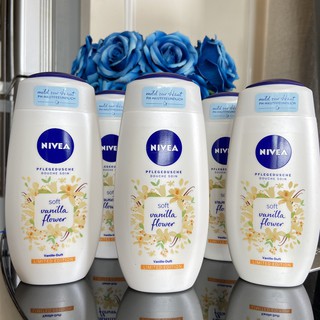 Sữa tắm Nivea hoa Vanilla ngọt ngào - NIVEA SOFT VANILLA FLOWER