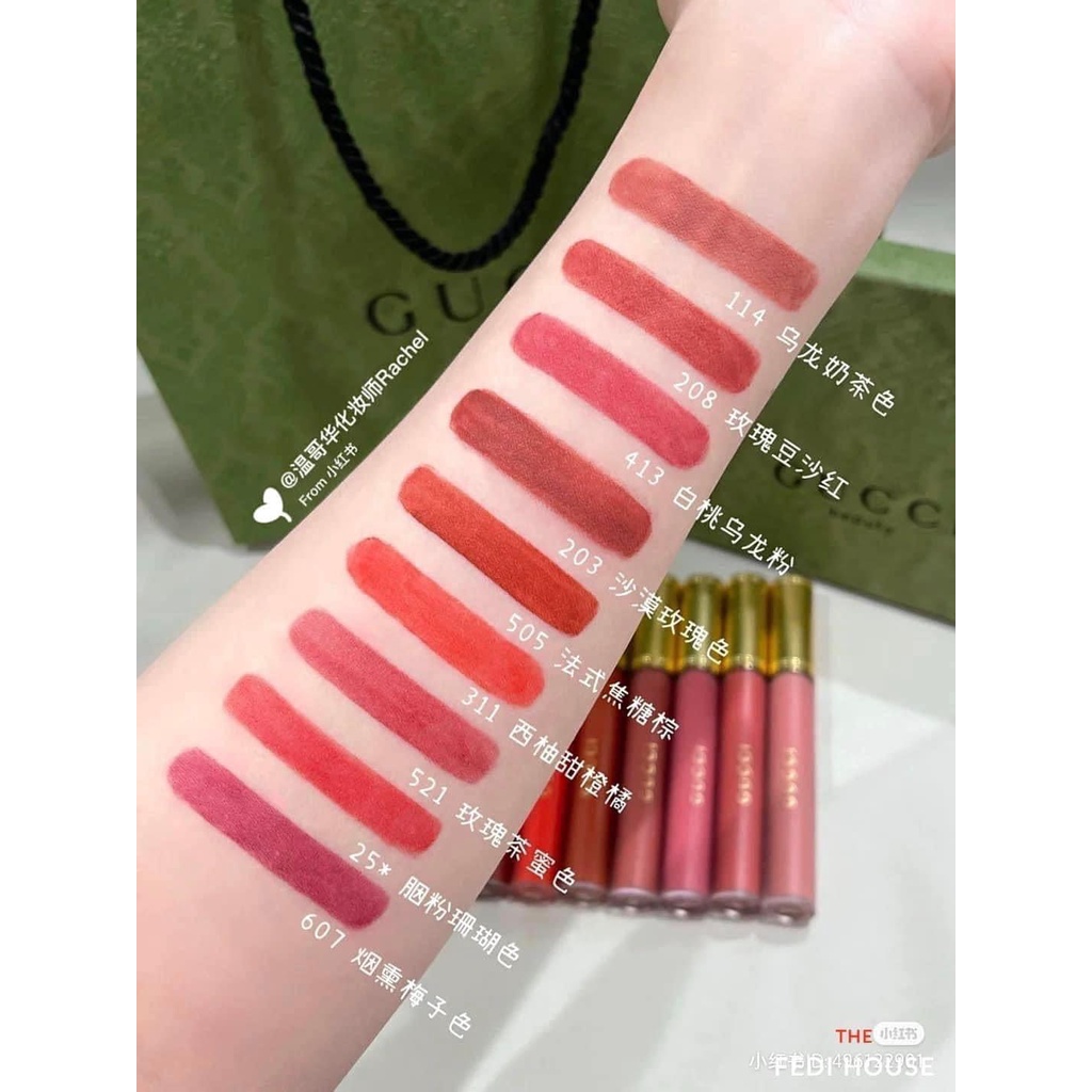 GUCCI Son Kem Matte Gucci Liquid Matte Màu 25*, 208, 311, 505