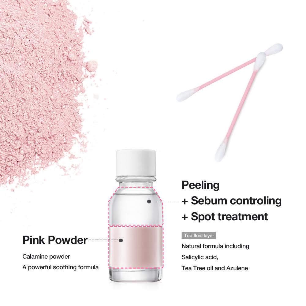 Chấm Mụn 2 Lớp Giúp Xẹp Mụn Sau 4H Neogen Dermalogy A-Clear Aid Soothing Pink Eraser - 15ml