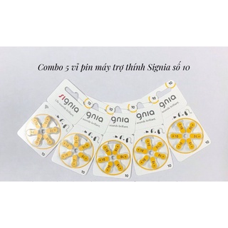 Combo 5 vỉ pin 10