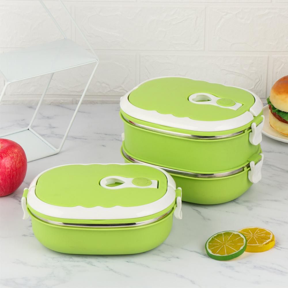Hộp Đựng Cơm Trưa Giữ Nhiệt 900 / 1800ML Thân Thiện Với Môi Trường