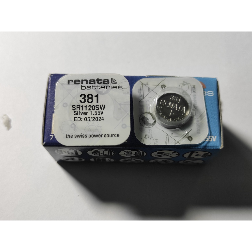 1 Viên Pin Đồng Hồ Renata Thụy Sĩ SR1120SW / 381 Loại Tốt