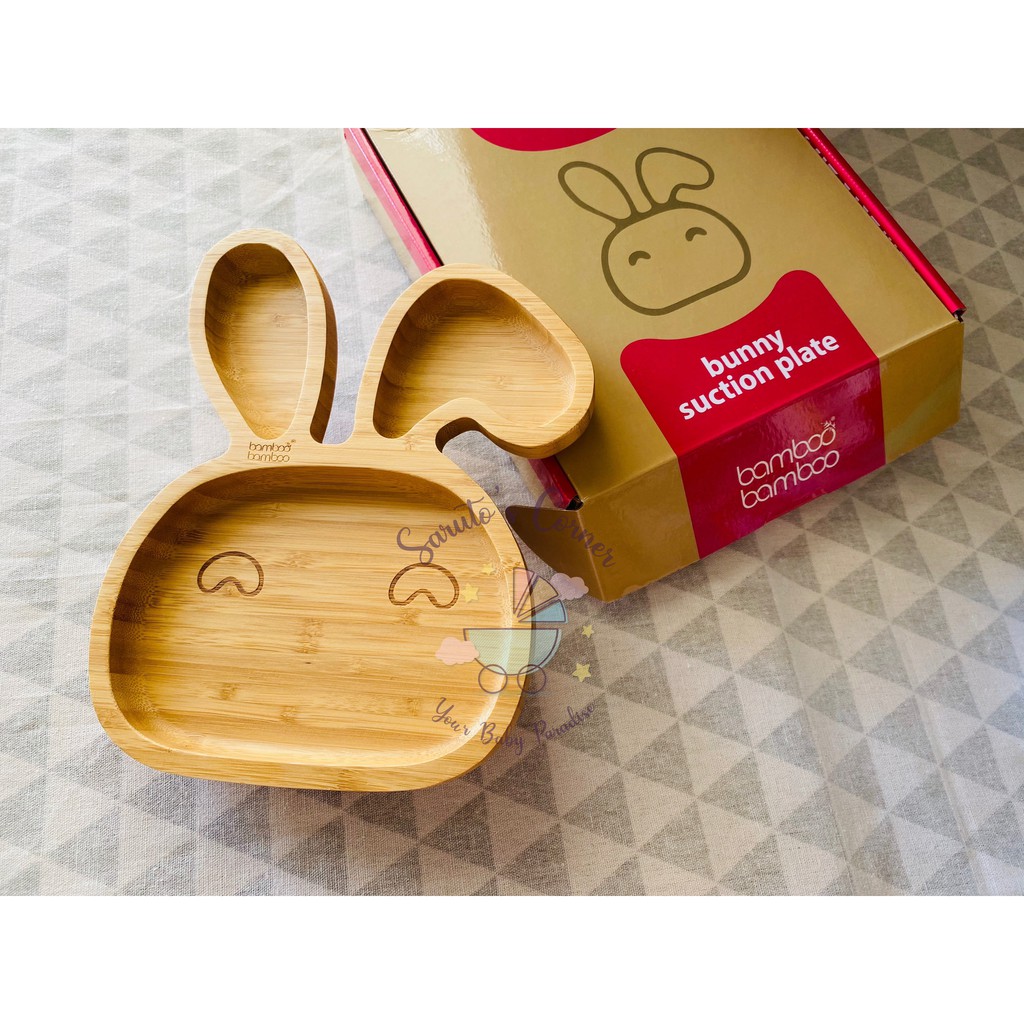 Bộ khay ăn dặm bằng tre Bamboo Bamboo UK
