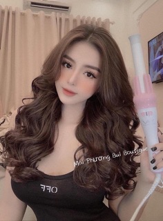 Máy uốn xoăn hồng Vivi