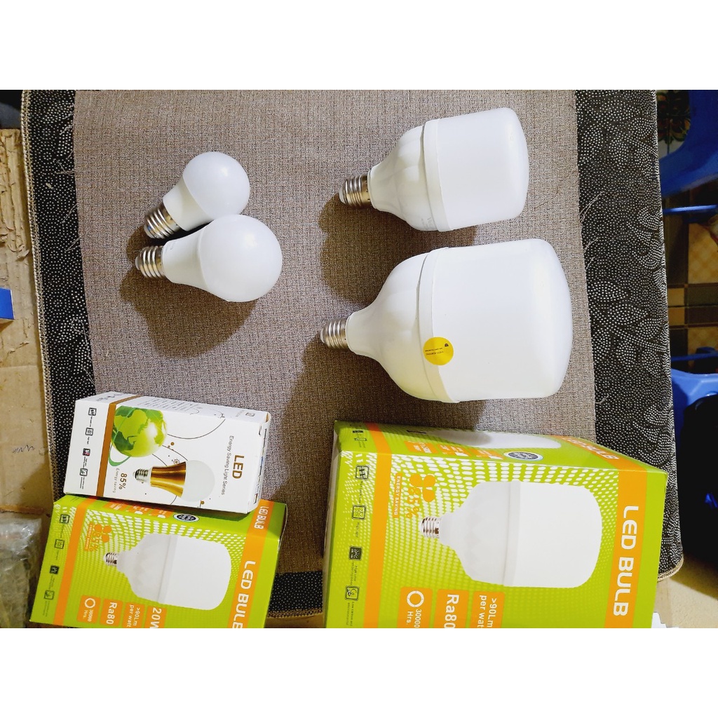 Đèn led trụ, bulb trụ Vietligh12W 20W 40W tiết kiệm điện, bảo vệ mắt- [Hàng VN chất lượng cao]-BH 1 năm