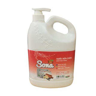 Nước rửa chén sona hương quế 1,6kg