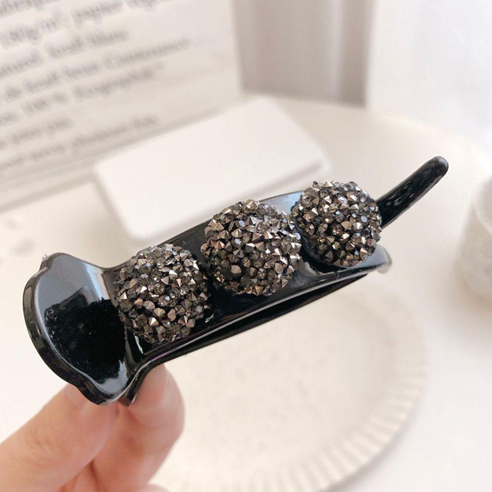 Kẹp Tóc Càng Cua Bằng Nhựa Màu Ngà Thời Trang Cho Nữ