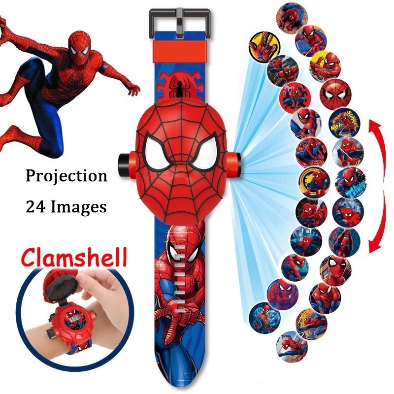 DISNEY Đồng Hồ Kỹ Thuật Số 11 Họa Tiết Hoạt Hình 3D Cho Bé