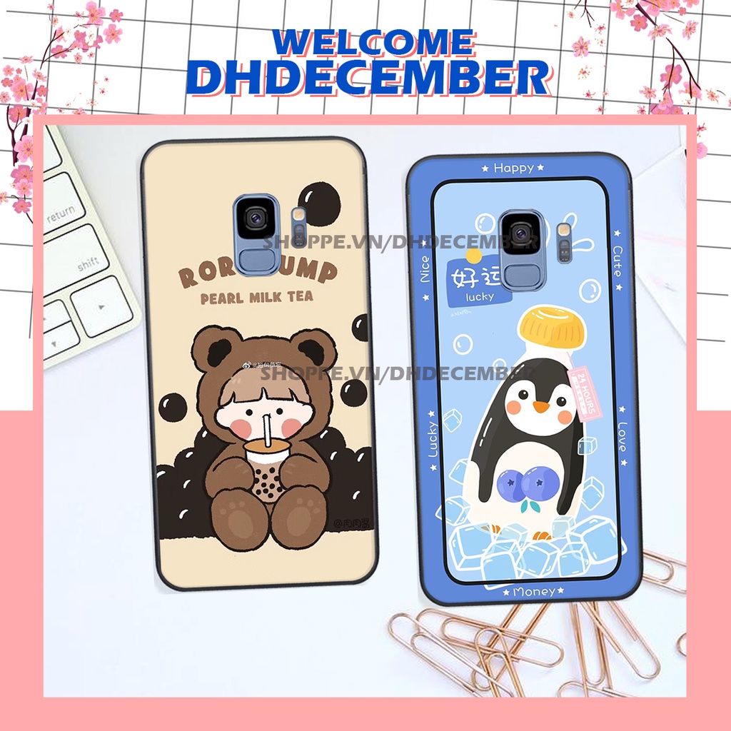 Ốp lưng Samsung Galaxy S9 in hình dễ thương- cute dog- n@sa RẺ-ĐẸP-CHẤT