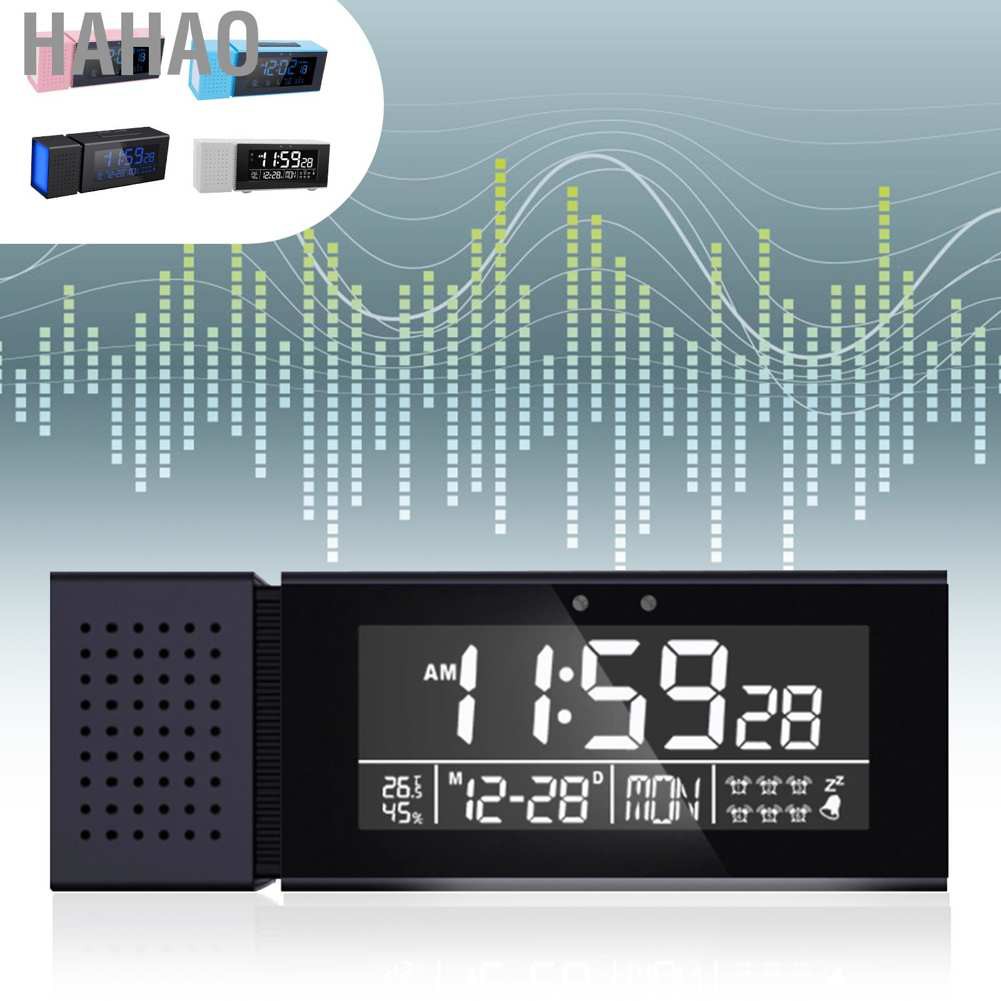 Đồng Hồ Báo Thức Kỹ Thuật Số Ts P30 Có Đài Fm Radio Và Độ Ẩm