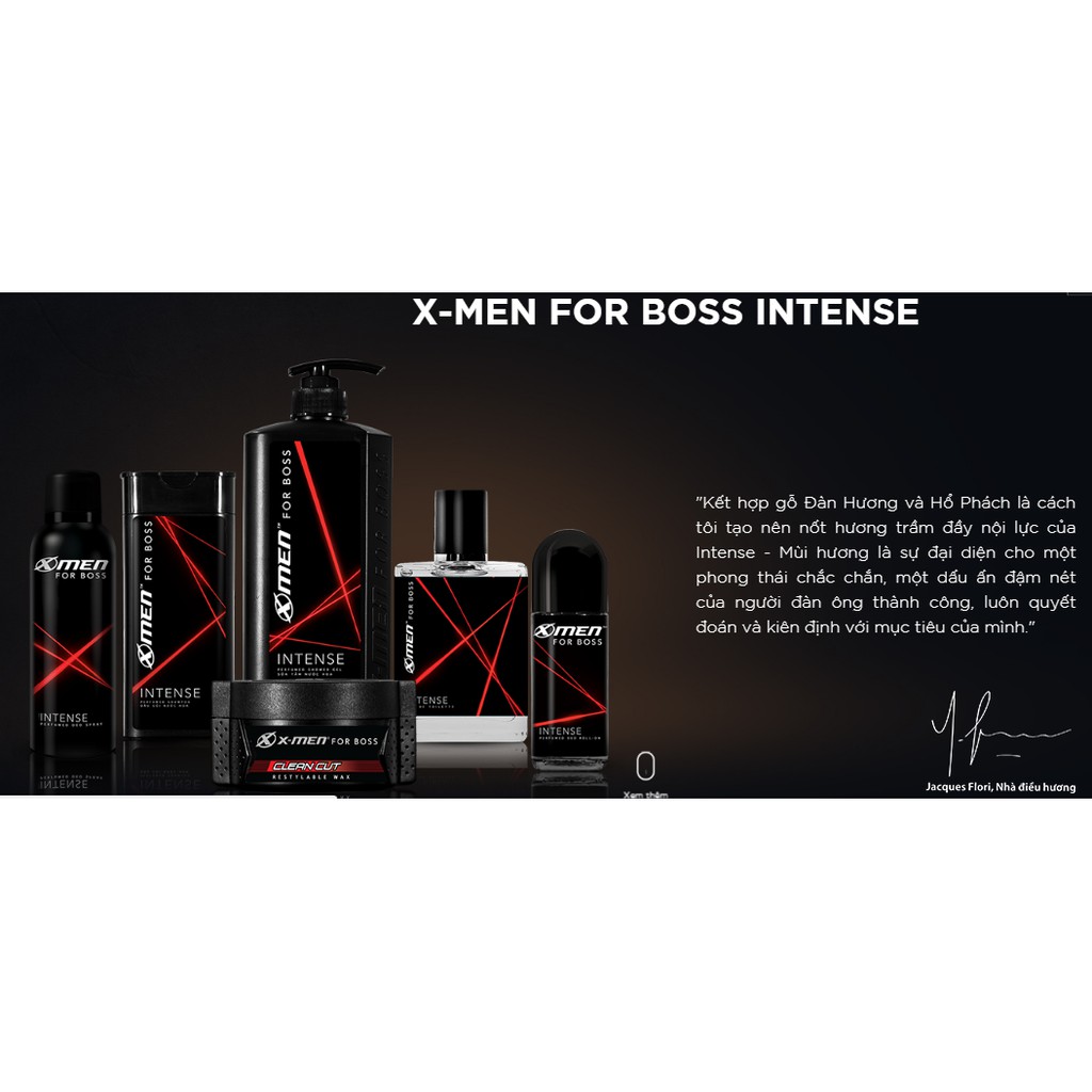 Trọn Bộ Sản Phẩm Xmen For Boss