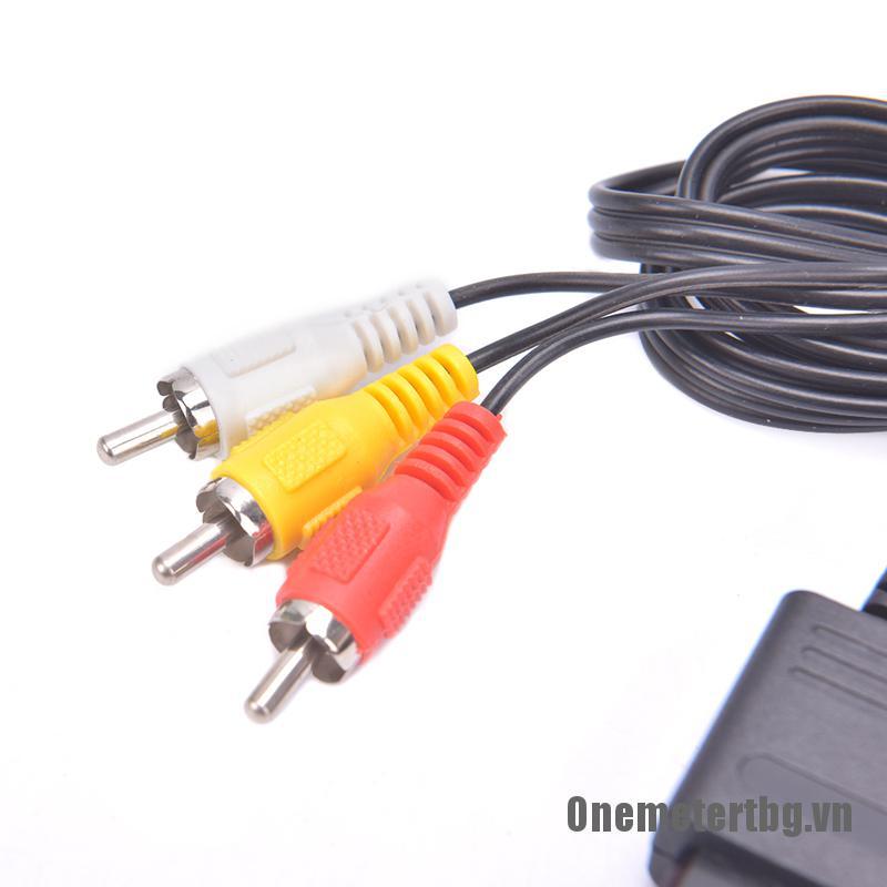 Dây Cáp Âm Thanh N64 Snes 6ft Rca Tv Av Cho Máy Chơi Game | BigBuy360 - bigbuy360.vn