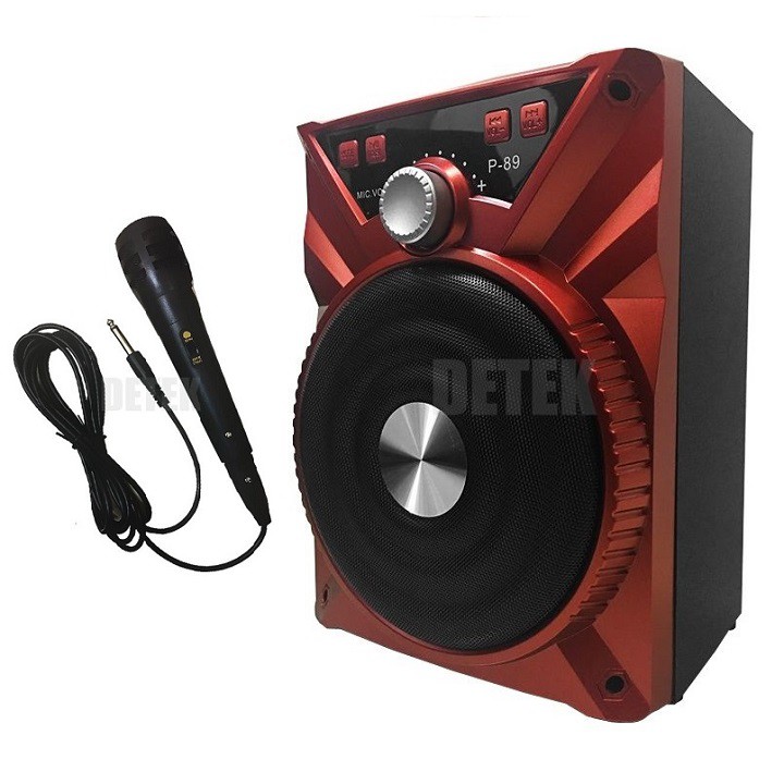 LOA BLUETOOTH KARAOKE P88-P89 KÈM MIC RAHALO SHOP