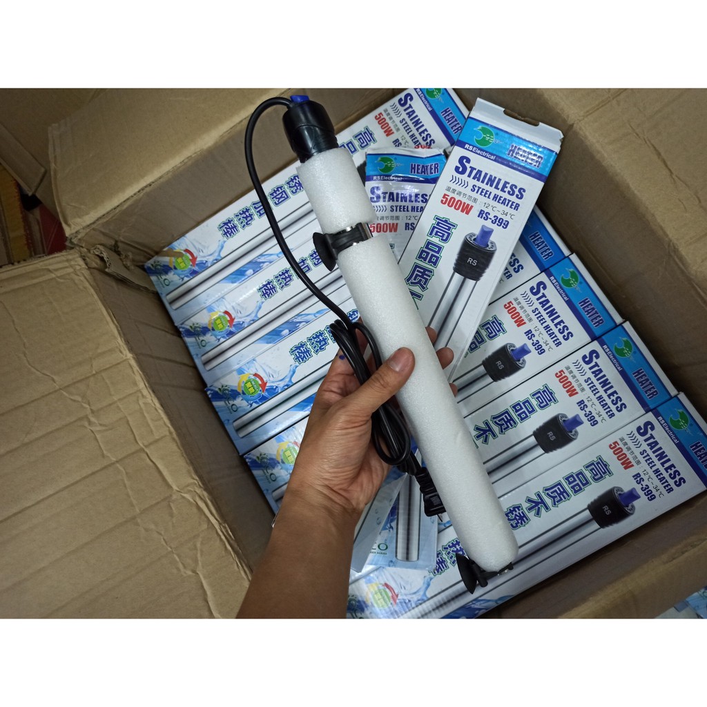 SƯỞI INOX RS- 399- 50W 100W 200W 300W 500W- SƯỞI BỂ CÁ