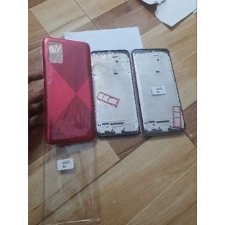 Vỏ samsung A02S có khay sim khung sườn(ko kính camera)