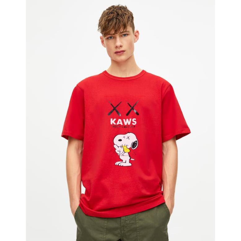 . Áo thun Kaws Tee X 2019 Uniqlo Nam Nữ - hàng Cambodia, full tag, code, bịch zip chính hãng /;