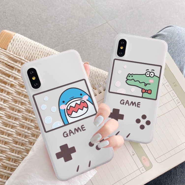 Ốp lưng iphone Fish Game TPU trơn dẻo mềm 5/5s/6/6plus/6s/6splus/7/7plus/8/8plus/x/xr/xs/11/12/pro/max/plus/promax | BigBuy360 - bigbuy360.vn