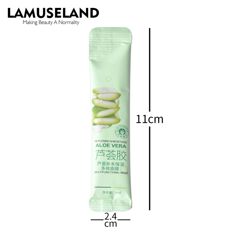 Mặt nạ Lamuseland BQY90690 việt quất arbutin làm sáng da chống lão hóa 4ml